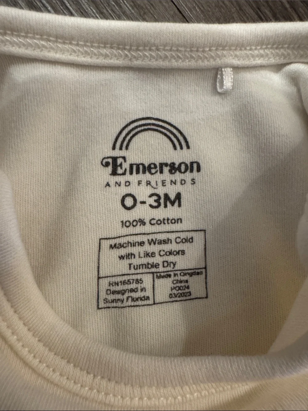 Emerson and Friends Baby Bodysuit w 